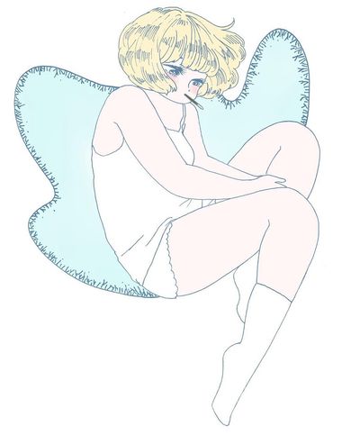 なんか肌寒いなあと思いながらぼーとする人