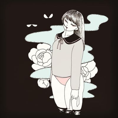濃霧の夜はいろんな光が乱反射して、この世ではない所に迷い込んだような気持ちになります