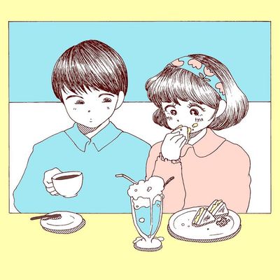 クリームソーダはヨソ見なんかしちゃダメ