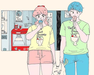 近所のポストは誰かのテラス席なんだなあ…🍶