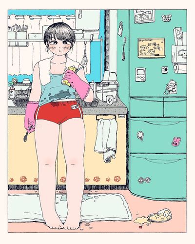 夏の家事は暑いんよ
