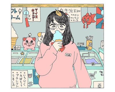 秋ですがまだまだソフトクリーム食べるぞ