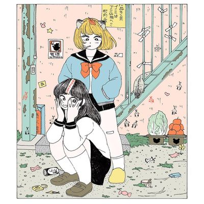 最近、公民館裏にお供えをすれば願いが叶うといったおまじないが流行ってるようですが、冬を越すためのたぬきの罠です。騙されないよーに！