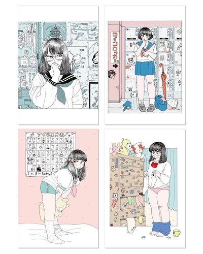 🐾本日11月10日〜23日まで、横浜中華街AAA GALLERY( @art_araq_asia )さまにて、Girls Generation〜少女の時間〜2018 秋 展に出展してます〜！