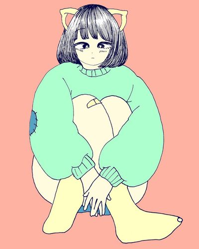 昨日新幹線でせこせこ塗った、冬越せるかなぁたぬきちゃん