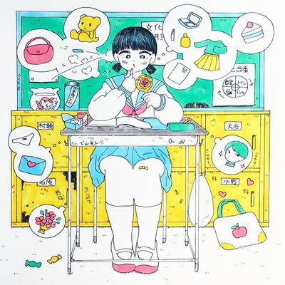 最終日の告知忘れるポカしましたが皆様横浜グループ展ありがとうございました！🙇‍♀️渋谷でも展示してます！これが終わったらしばらく何もしない予定なので、ぜひ一目会いにきてくださいませ！
