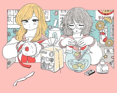 寝坊したけど遅刻しないし朝ごはんは食べる🍳