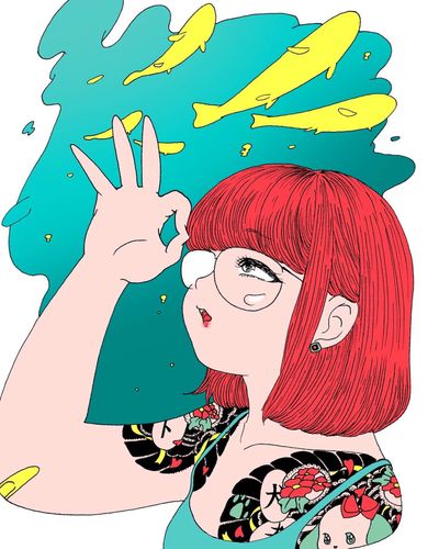 描いてる途中でなんか似てると思ったので寄せました👉@obakehainai 👈かなり遡るけど可愛いから見てみてね