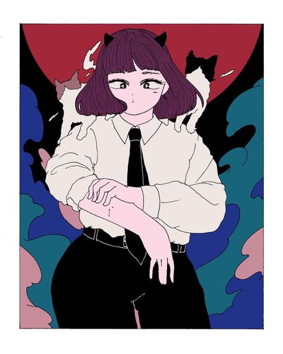 鬼の甘噛み