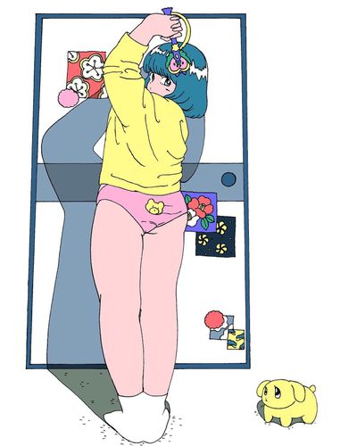 部屋がダサい魔法少女