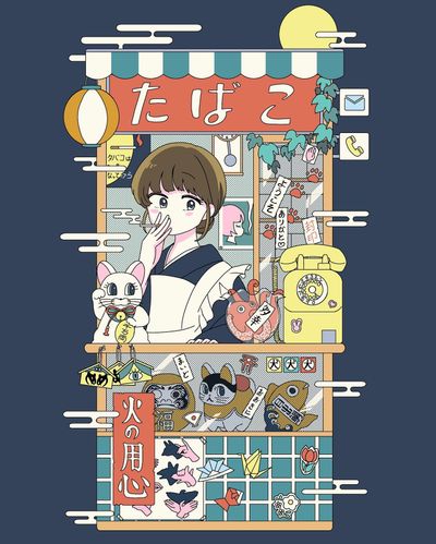 門嘉堂さまとのコラボで石鹸（フェイスソープ）のパッケージイラスト描かせていただきました！