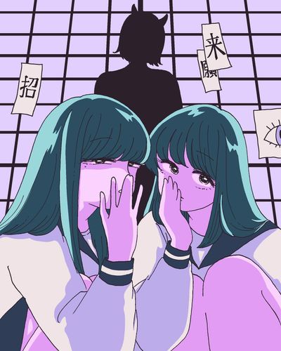 噂をすれば影がさす