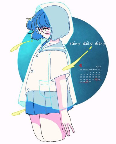 @8251kikaku 様企画のグループ展『rainy daily diary』は4/25からです☂️
