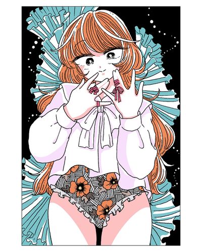 東京デザインフェスタギャラリーでのグループ展『マイ・ガール展』2日目です🐾ぜひせひお越しください！